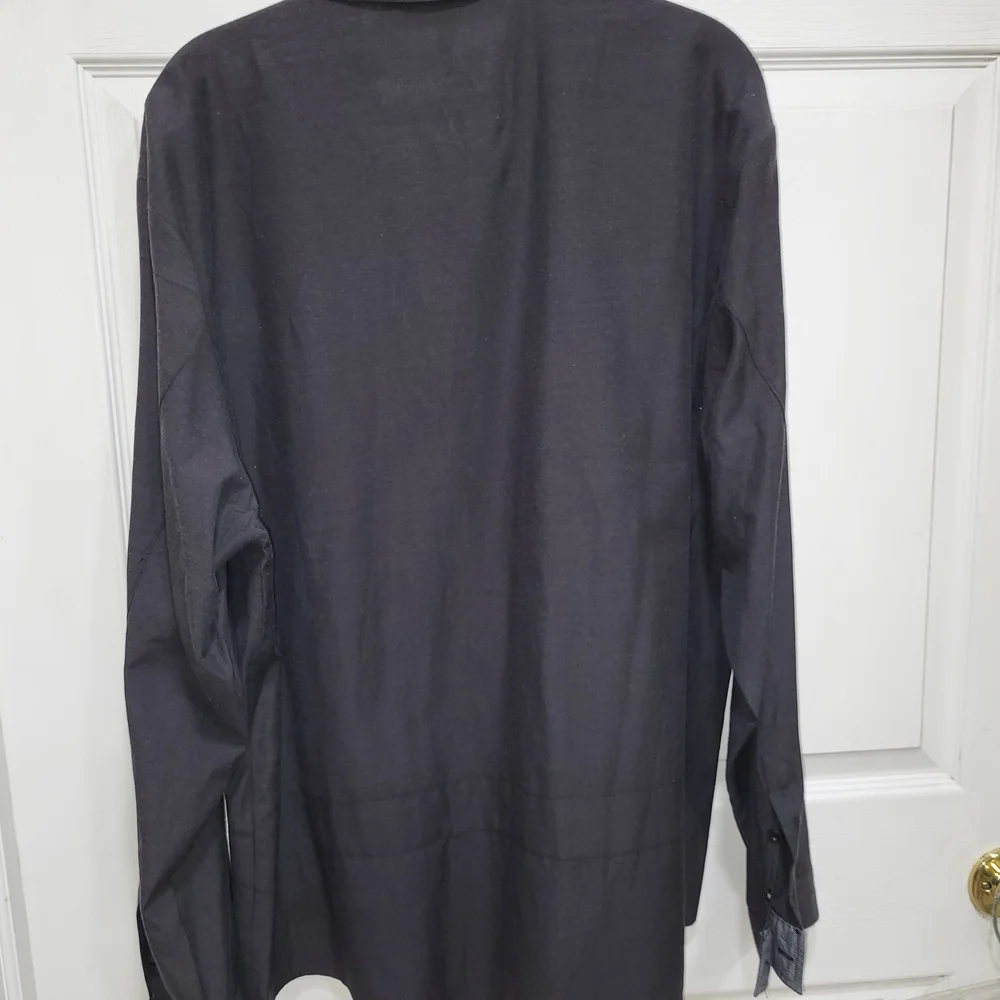 Men's Gray Button-Up Jacket - Picture 5 of 6